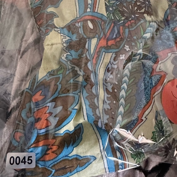 Anthropologie House of Harlow 1960 Womens Tiered Maxi Paisley Dress 100% Cotton - Picture 12 of 15